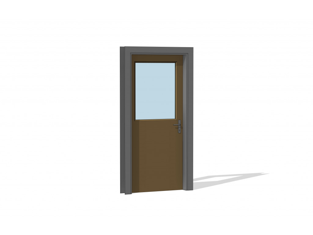 Door with Glass 1 product image 2
