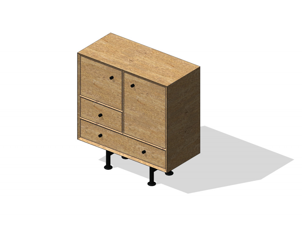 Muhtelif Dolap 81x38x70 ürün görseli 2