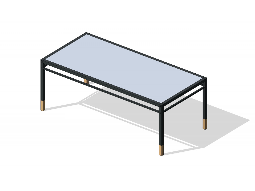 Cancana Toplantı Masası Mermer - 200x95