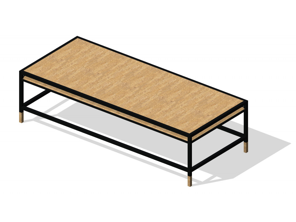 Cancana Meeting Table Wood - 280x120