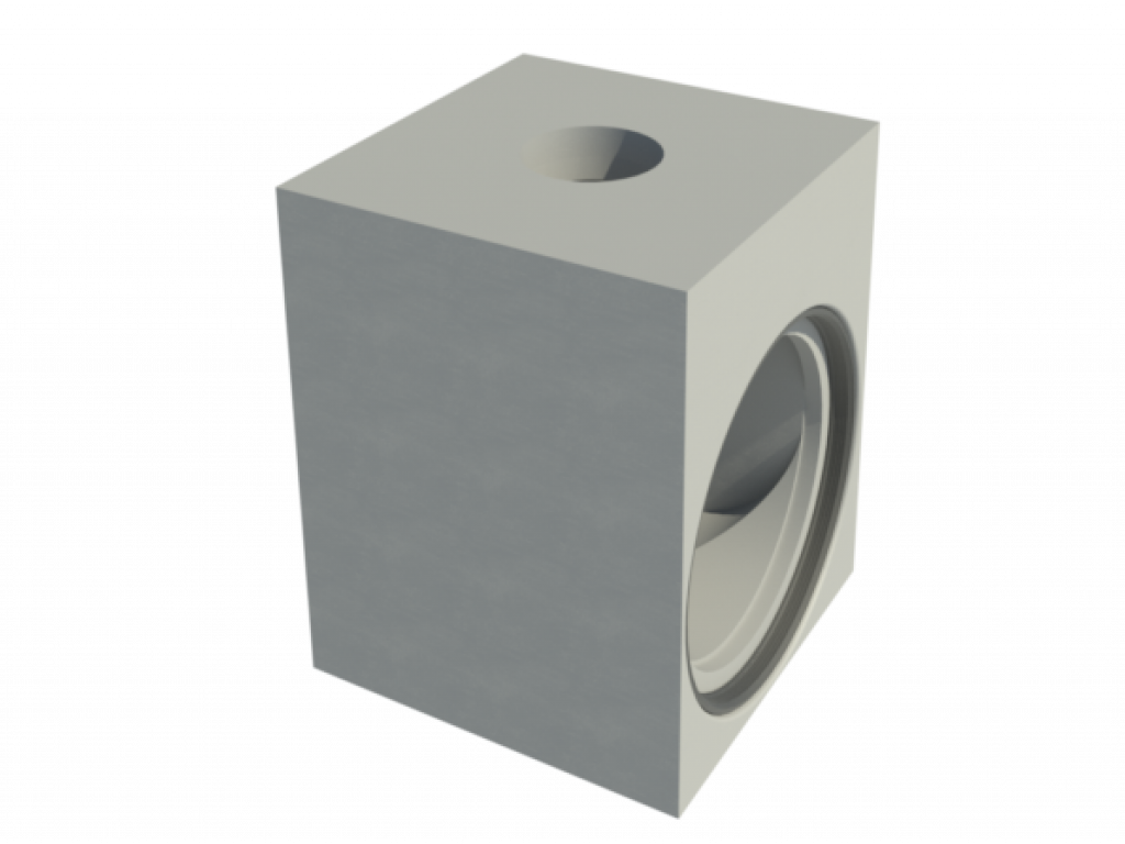 Ø1400 Integrated Reduction Capped Gasketed Manhole Base