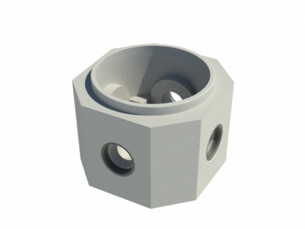 Ø300 Integrated Chimney Base Ø1200