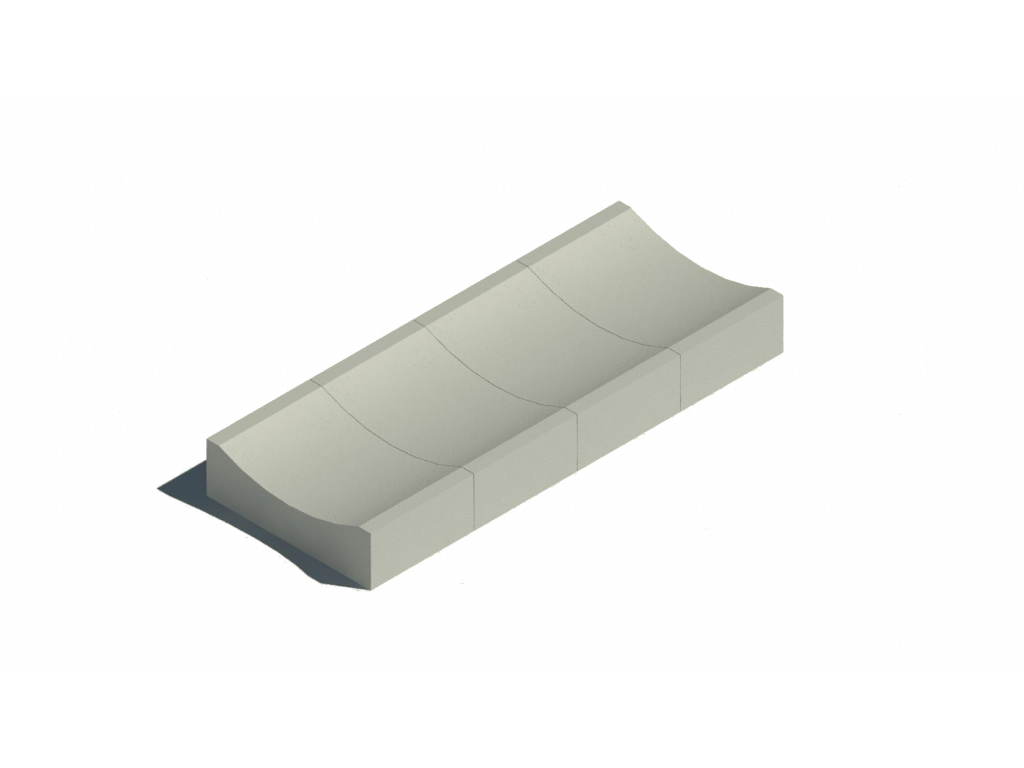 Beton Oluk Taşı 25x40
