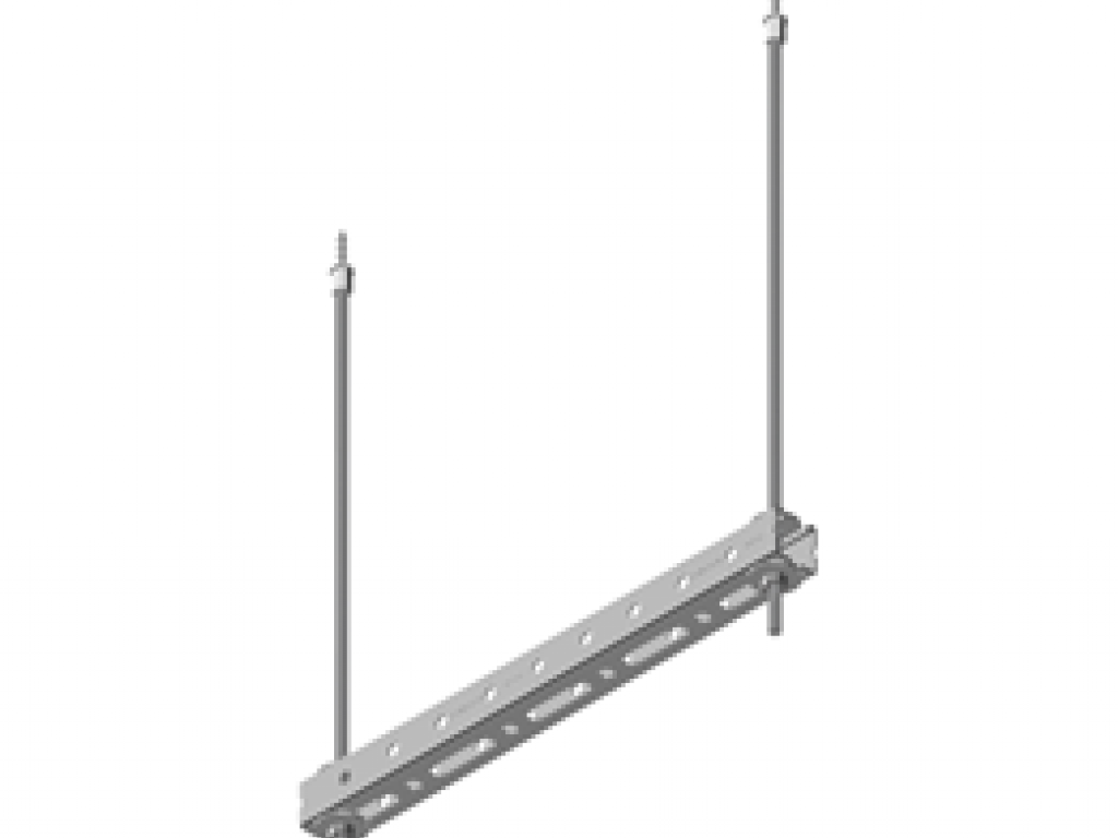 U-shaped support – trapeze rods