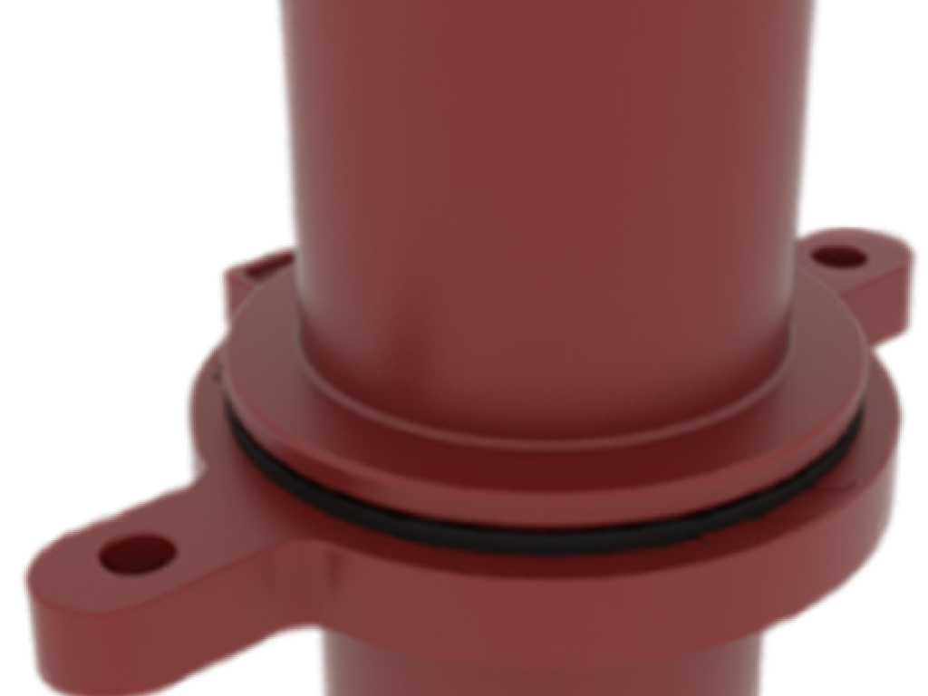 Stack Support Pipe and Bracket