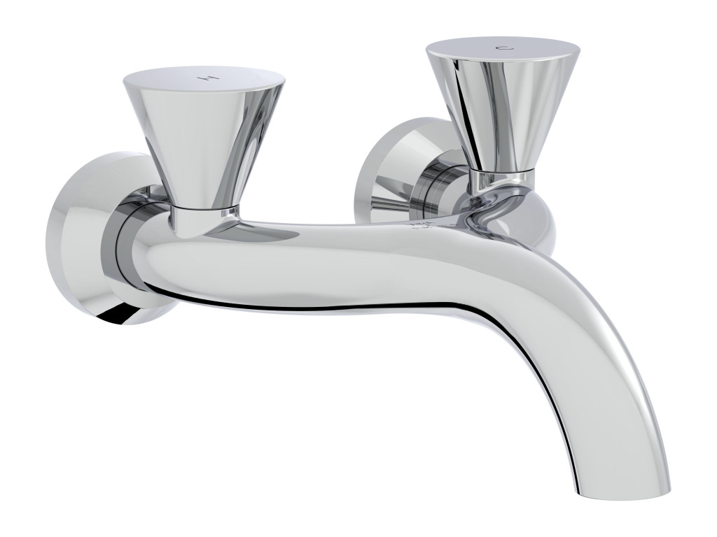 Basin Mixer Wall-Mounted Vitra - Liquid Series