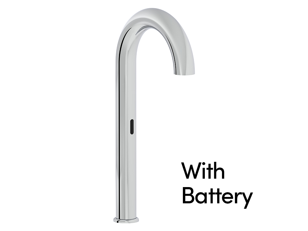 Basin Mixer Countertop Contactless With Battery High Vitra - Liquid Series