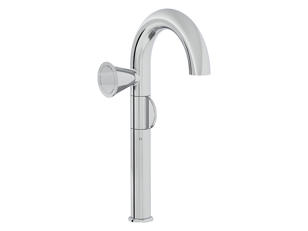 Basin Mixer Countertop Left Hand Use High Vitra - Liquid Series