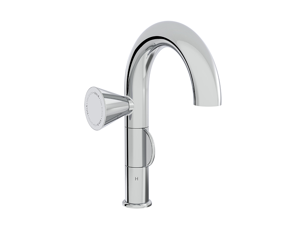 Basin Mixer Countertop Left Hand Use Vitra - Liquid Series