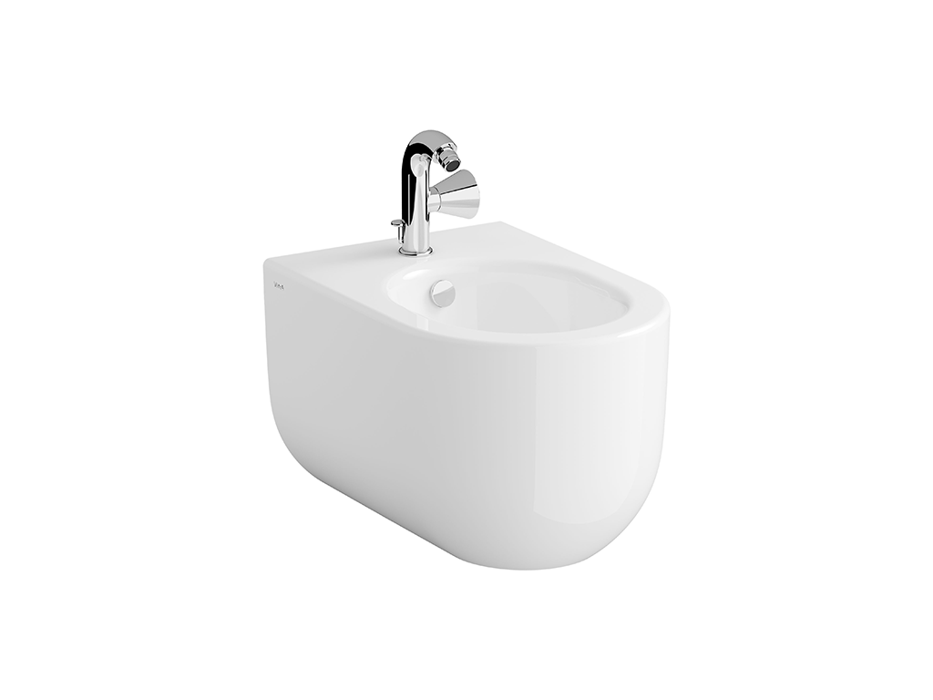 Bidet Wall Hung 54cm Vitra - Liquid Series