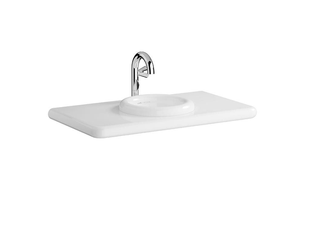 Countertop Ceramic Counter 100cm Vitra - Liquid Series