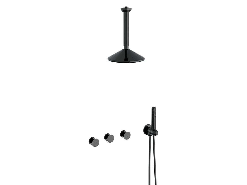 Shower Head Set Built in Shower Set Vitra - Liquid Series