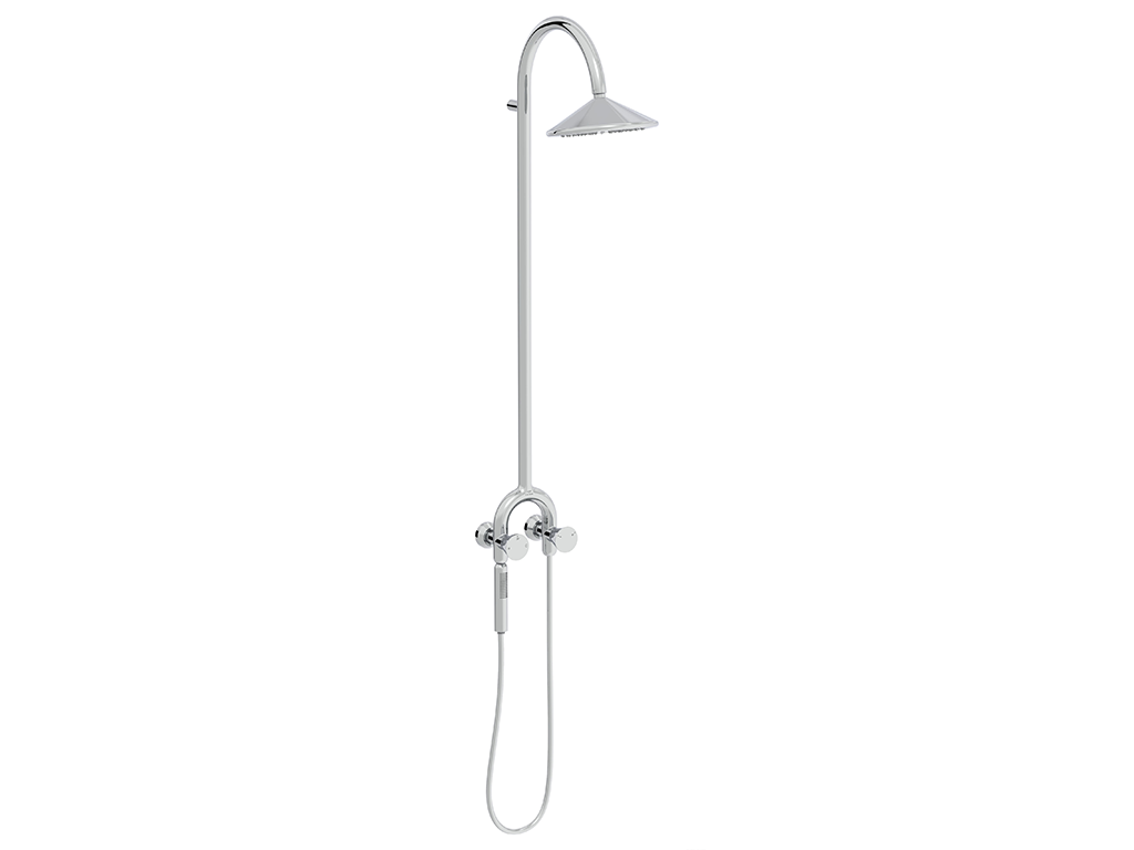 Shower Head Set Thermostatic Built in Shower Set Vitra - Liquid Series
