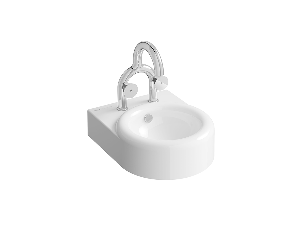 Wash Basin Wall Hung Straigh Round 40cm Vitra - Liquid Series product image 5