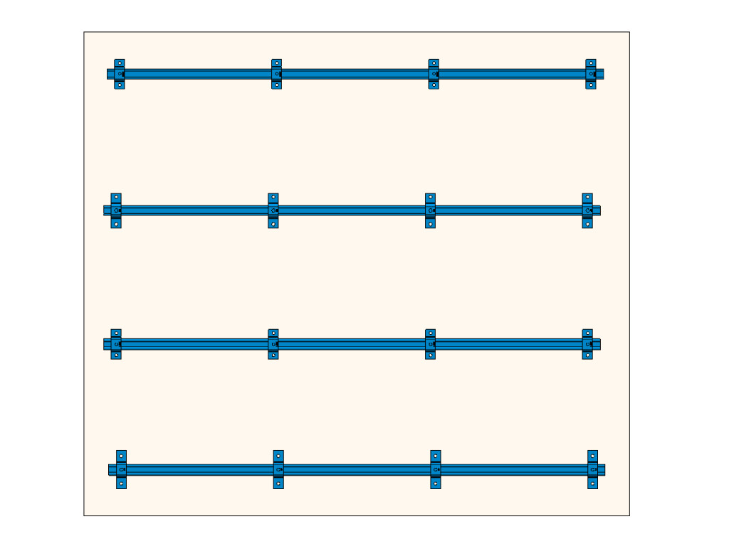 Light and Medium Duty Wall Mounted Riser Support System (1H) product image 2