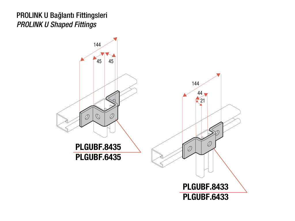 Light and Medium Duty Wall Mounted Riser Support System (1H) product image 5