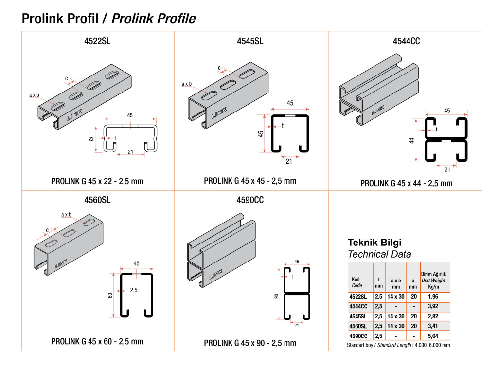 Light and Medium Duty Ceiling - Floor Mounted Support System (3V+2H) product image 4